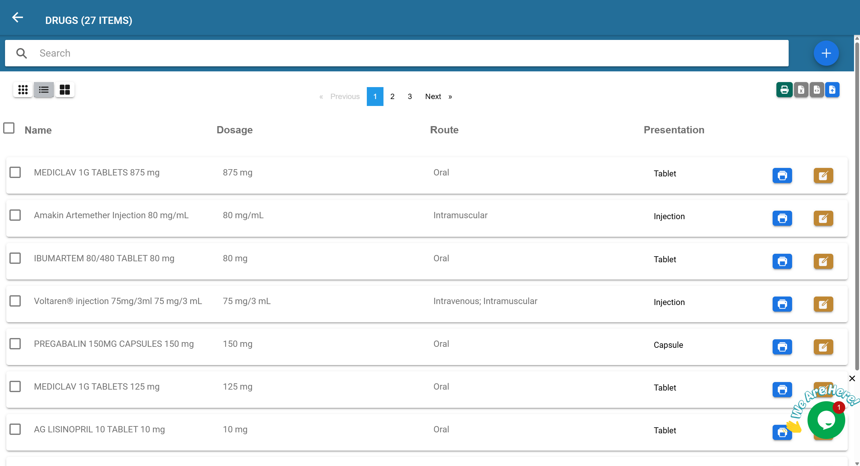 Custom Drug Database